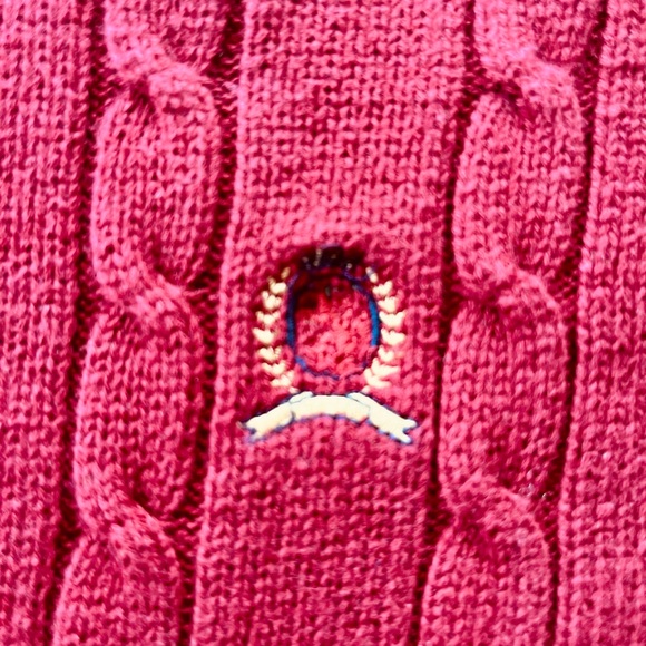 *VINTAGE* Tommy Hilfiger Men’s Sweater (Red/Maroon) | Excellent Condition / 🚭 - Picture 3 of 3